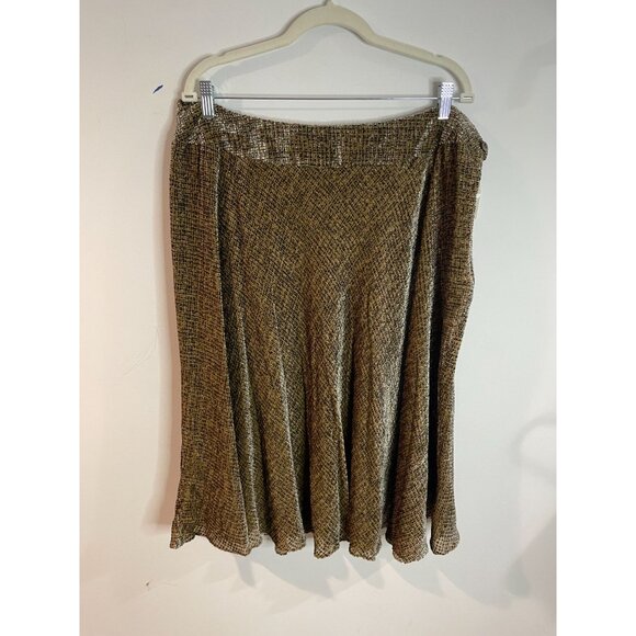 Jones New York Woman's Textured Office Wear Skirt 18W Rayon & Silk Blend - Picture 4 of 15